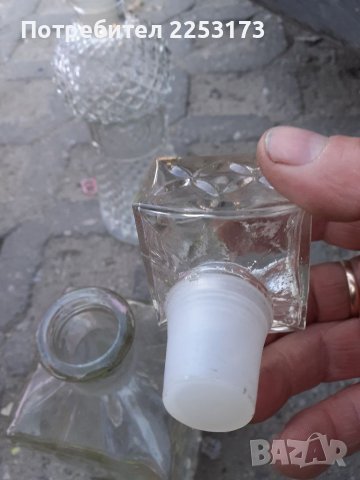 Стъклени гарафи лот, снимка 4 - Декорация за дома - 38504719