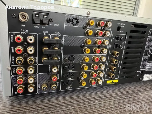 с козметични забележки по капака и малко под потенциометъра за усилване!, снимка 9 - Ресийвъри, усилватели, смесителни пултове - 50132304