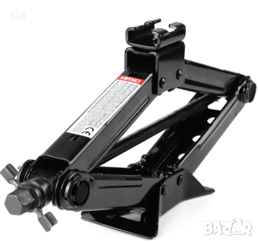 Крик за кола с ТРЕСЧАТКОВ КЛЮЧ, тип жаба, 1,5 тона, трапецовиден, снимка 2 - Аксесоари и консумативи - 52933954