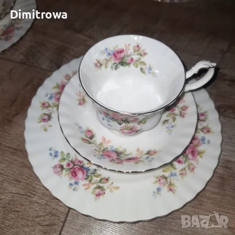 Троен сет ROYAL ALBERT СЕРИЯ MOSS ROSE