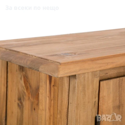 Тоалетка за баня рециклирана борова дървесина масив 70x32x63 см Код P1055, снимка 3 - Тоалетки - 51398677