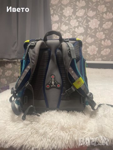 Ученическа раница, Светлоотразителна, Подплатени презрамки, 16 литра, 1,17 кг, Полиестер, снимка 5 - Раници - 43513094