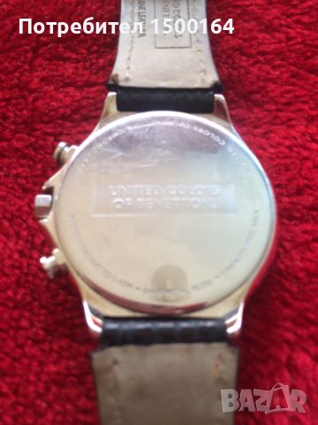 Часовник Benetton, снимка 5 - Мъжки - 36724489