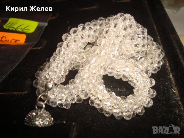 МЪНИСТЕНО КОЛИЕ ЛАНЕЦ АРТ ХЕНД МЕЙД ИЗРАБОТКА 4666, снимка 7 - Колиета, медальони, синджири - 33422939