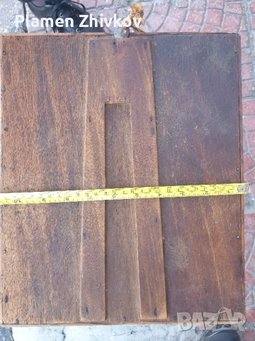 старо фасетирано дебело огледало със сребърно покритие отзад, снимка 7 - Антикварни и старинни предмети - 52233677