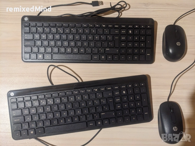 клавиатура мишка HP по 2 бр.