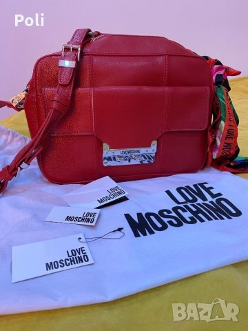 Оригинална чанта Love Moschino, снимка 1 - Чанти - 28336622