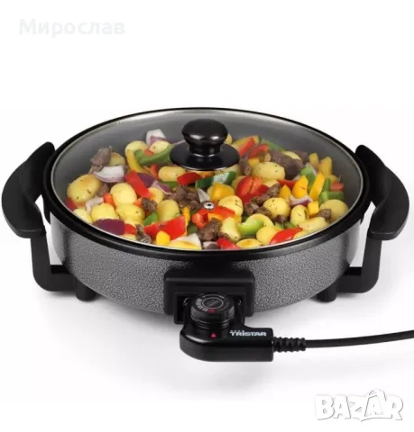 Tristar Hapjespan - 30cm - Thermostaat - 1500W, снимка 2 - Котлони - 49207777