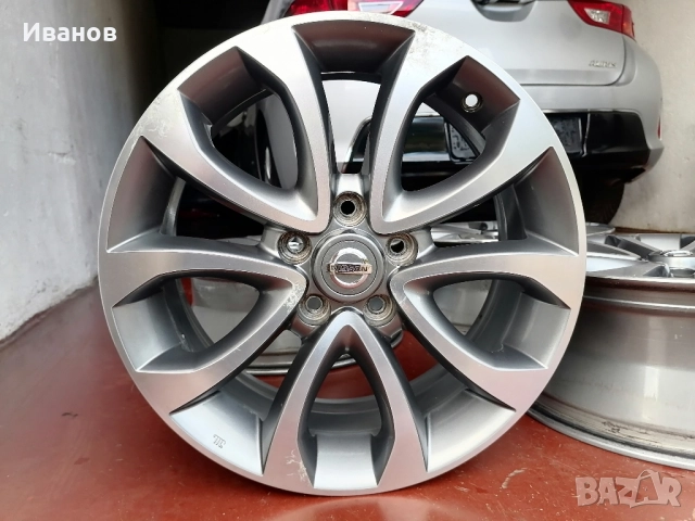 оригинални джанти 17" 5х114.3 Nissan Juke , снимка 6 - Гуми и джанти - 52281378