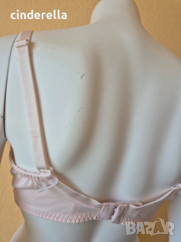 Lepel Розов Дантелен Сутиен 85C / Балконет, снимка 7 - Бельо - 53603949