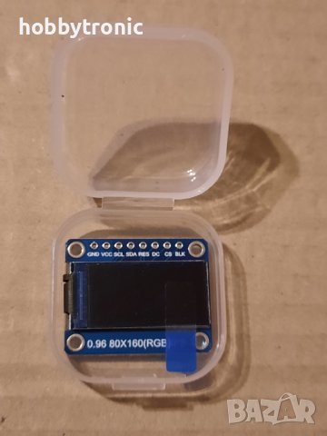 0.96" LCD 80x160 SPI, снимка 2 - Друга електроника - 38735128