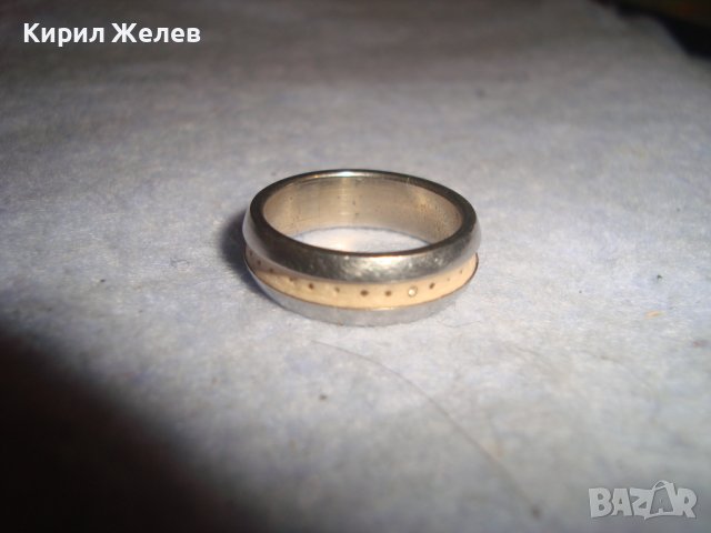 СТОМАНЕН с ЕМАЙЛ-ПАСТА ХЕНД-МЕЙД АРТ ПРЪСТЕН ТИП ХАЛКА НЕРЪЖДАЕМА БЛАГОРОДНА СТОМАНА 27593, снимка 5 - Пръстени - 37510267