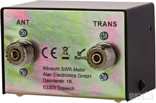 КСВ-мер Albrecht SWR-30, снимка 5 - Друга електроника - 52847087