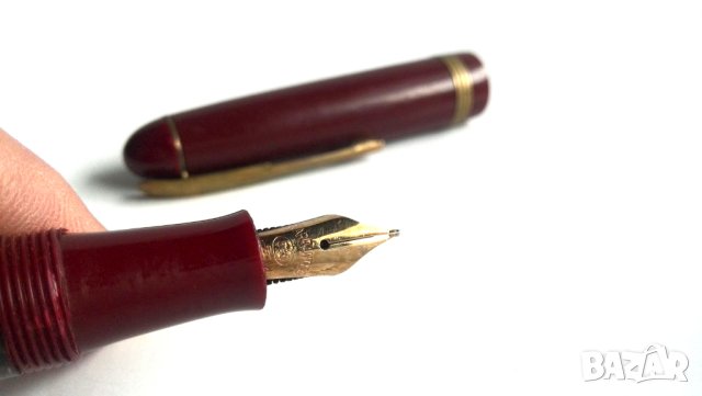 Стара писалка 14к злато писец, снимка 9 - Антикварни и старинни предмети - 43996599