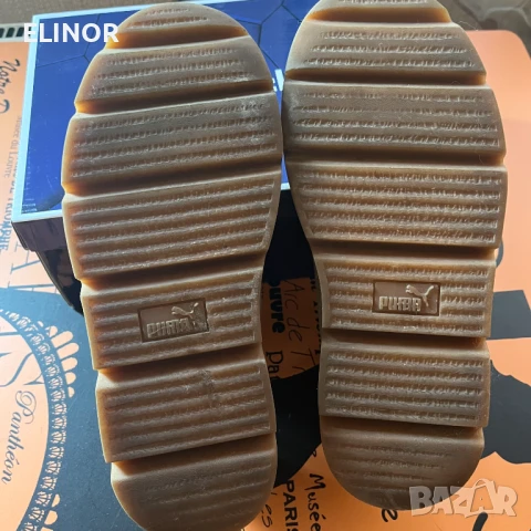 Дизайнерски маратонки Puma fenty 38 номер, 24 см., снимка 6 - Маратонки - 51301457