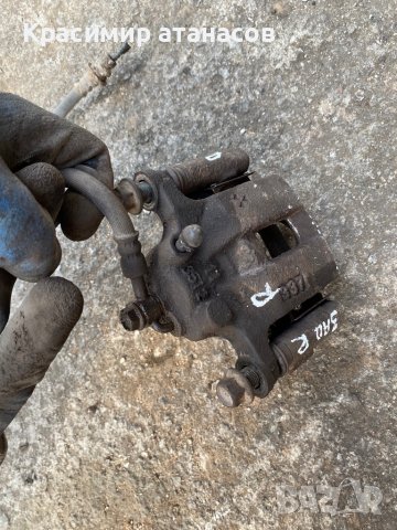 Спирачен апарат заден десен за Нисан х-трейл Т30.2002-2006г, снимка 4 - Части - 37725374