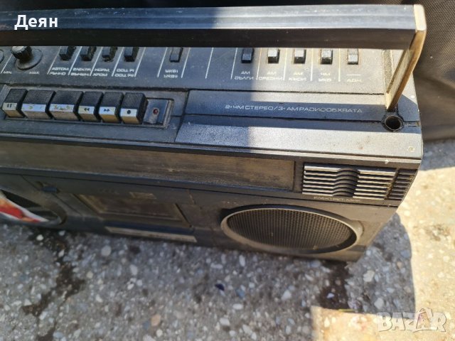 Респром PMC 32,ретро радио касетофон , снимка 3 - Радиокасетофони, транзистори - 37213527