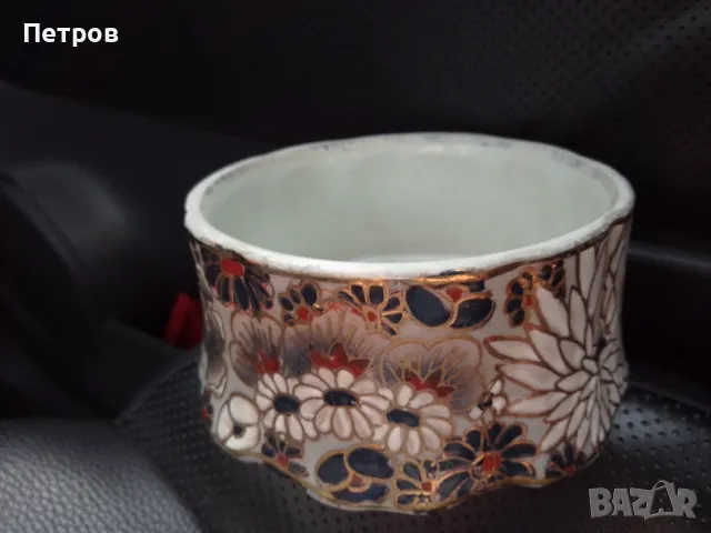 порцеланова японска бонбониера, снимка 2 - Антикварни и старинни предмети - 47567934