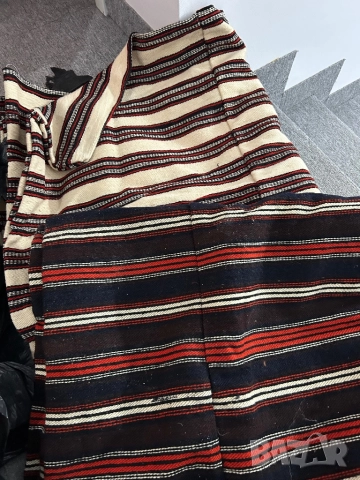 Ръчно тъкан автентичен калъф за дюшек, снимка 6 - Антикварни и старинни предмети - 51896449