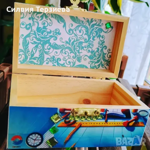 Ръчно изработена дървена кутия , снимка 6 - Декорация за дома - 50347176