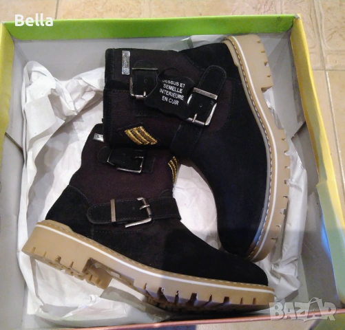  Боти ест.кожа,30 н., снимка 3 - Детски боти и ботуши - 53285968