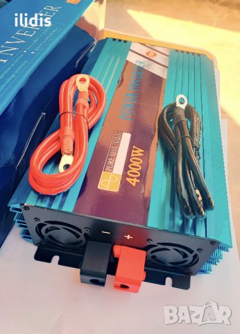 Инвертор 12 и 24 волта чиста синусоида, POWER Inverter Pure sine wawe,  соларни контролери, панели, снимка 5 - Друга електроника - 37118211
