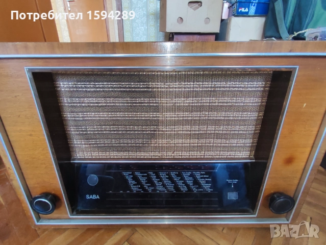Лампово Радио Saba 582WK, снимка 1