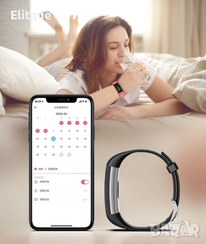 Runmifit S5 смарт гривна за активно спортуване измерва различни индикации SMW48, снимка 3 - Смарт гривни - 52819474