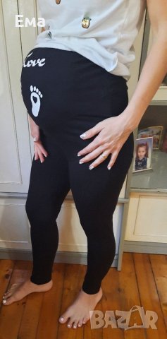 Памучни Сезонни панталони, снимка 4 - Дрехи за бременни - 37932206