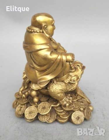 Статуетка "Смеещият се Буда", снимка 5 - Други стоки за дома - 52832217