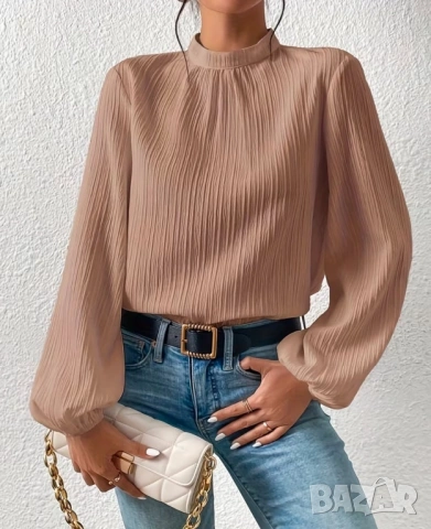 Елегантна риза Пепел от рози, снимка 2 - Ризи - 53245871