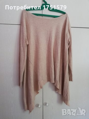Асиметрична блуза Zara, снимка 2 - Блузи с дълъг ръкав и пуловери - 28818306