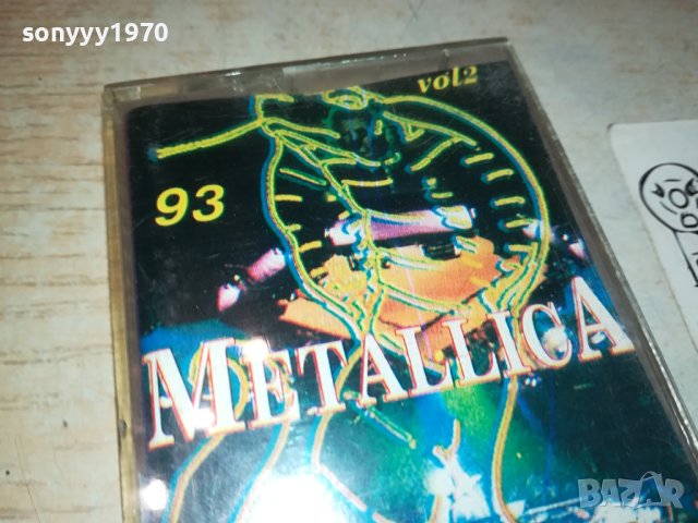 METALLICA-КАСЕТА 1412231125, снимка 2 - Аудио касети - 43407821