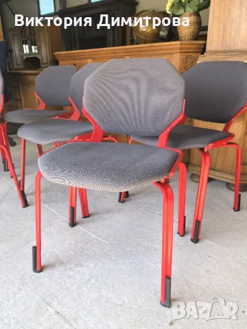 Столове Fröscher - комплект от 6 броя, снимка 2 - Столове - 49611031