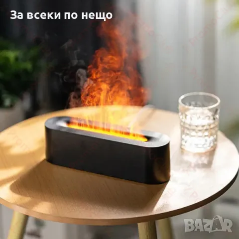 Арома дифузер и овлажнител за етерични масла с луксозен дизайн DQ709, 150 мл, USB захранване, BF23