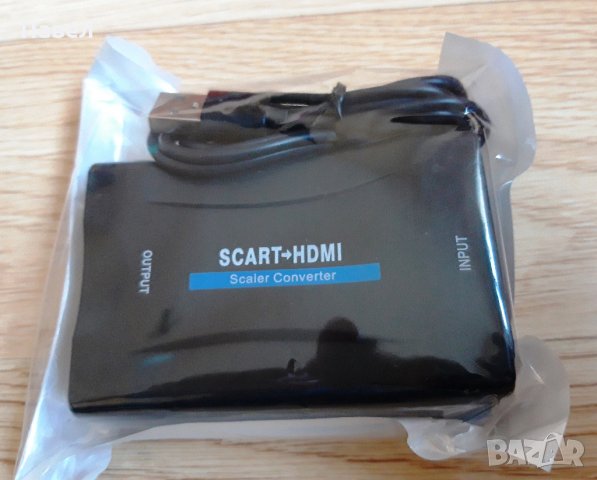 Конвертор HDMI към Scart / HDMI to SCART / SCART to HDMI, снимка 6 - Плейъри, домашно кино, прожектори - 24450222