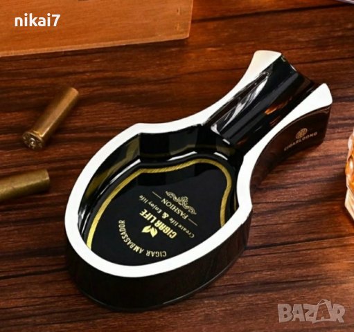 пепелник за пури Creative голям диаметър преносим държач CIGARLOONG, снимка 5 - Други - 37613194