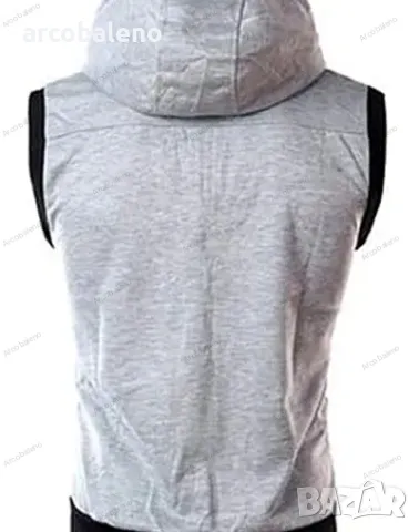 Мъжка жилетка без ръкави с качулка, 6цвята , снимка 15 - Суичъри - 47750171