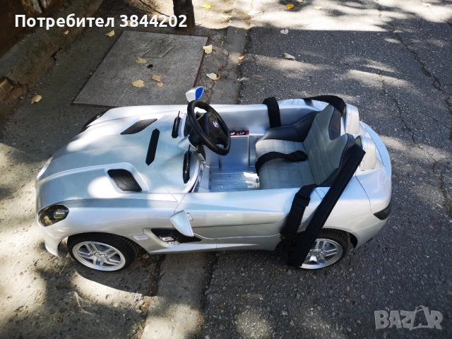 Kола Акумулаторна 12V MERCEDES BENZ, снимка 4 - Детски велосипеди, триколки и коли - 51816963