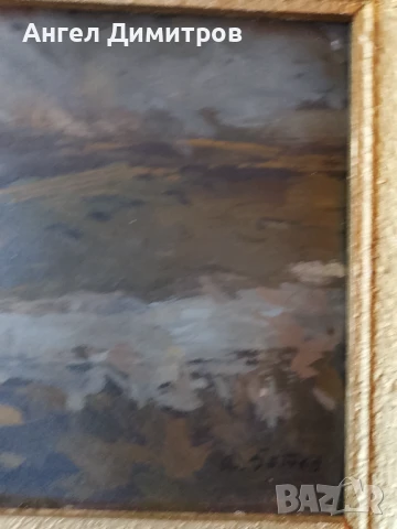 Ангел Ботев маслена картина , снимка 8 - Картини - 51042811