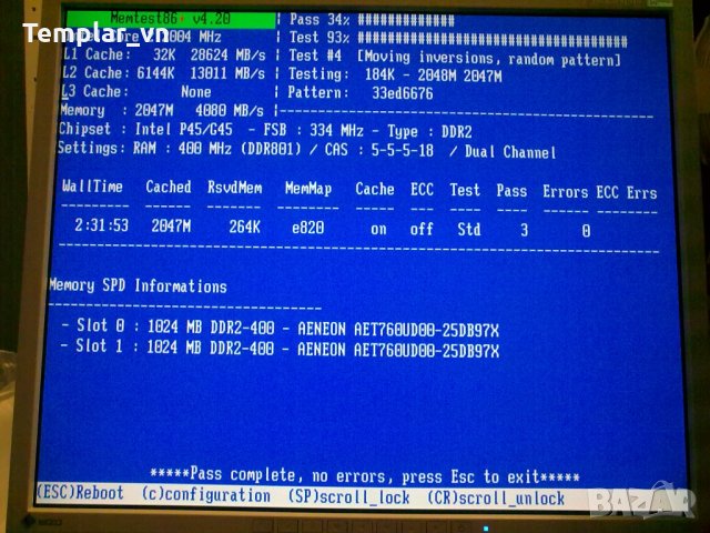 Asus P5Q 775 /  Kingston + OCZ Titanium 2x2 800/ , снимка 11 - RAM памет - 28913866