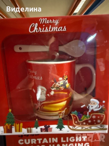 Коледни порцеланови комплекти, снимка 13 - Чаши - 51999089
