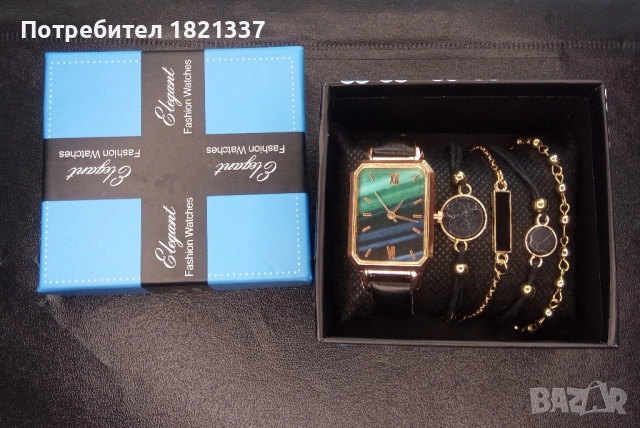 Дамски часовник с гривни , снимка 2 - Дамски - 51894387