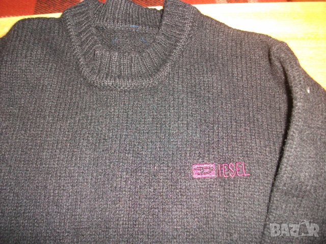 Мъжки пуловер,вълнена фанела,Дизел-пуловер и други, снимка 2 - Пуловери - 28486910