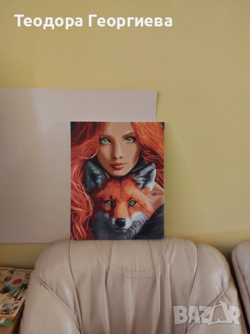 Продавам картина с акрилни бои 