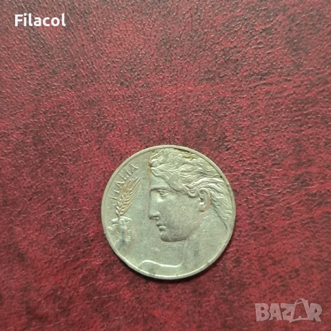 Италия 20 чентесими 1908 г., снимка 2 - Нумизматика и бонистика - 52865838