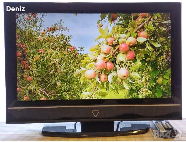 Телевизор с DVD плейър и оригинално дистанционно - Tevion