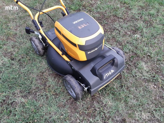 Косачка на батерии , снимка 2 - Градинска техника - 37220302