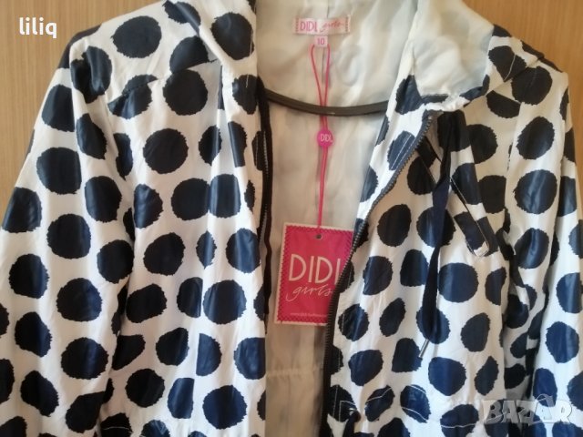 Диди страхотен нов тренч , снимка 4 - Детски якета и елеци - 38131430