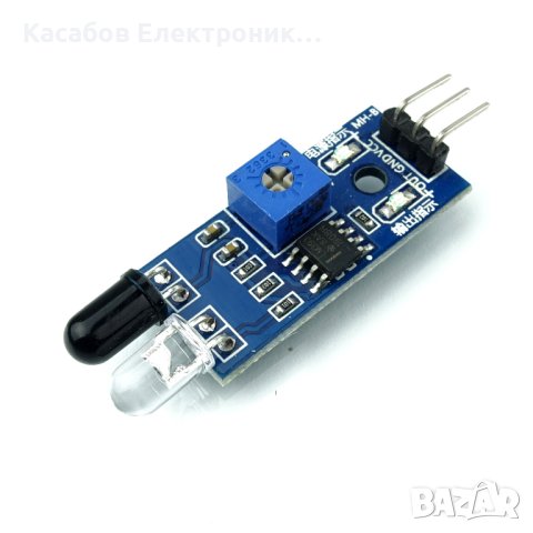 Оптичен отразяващ сензорен модул TCRT5000 LM393 IR детекция на препятствия
